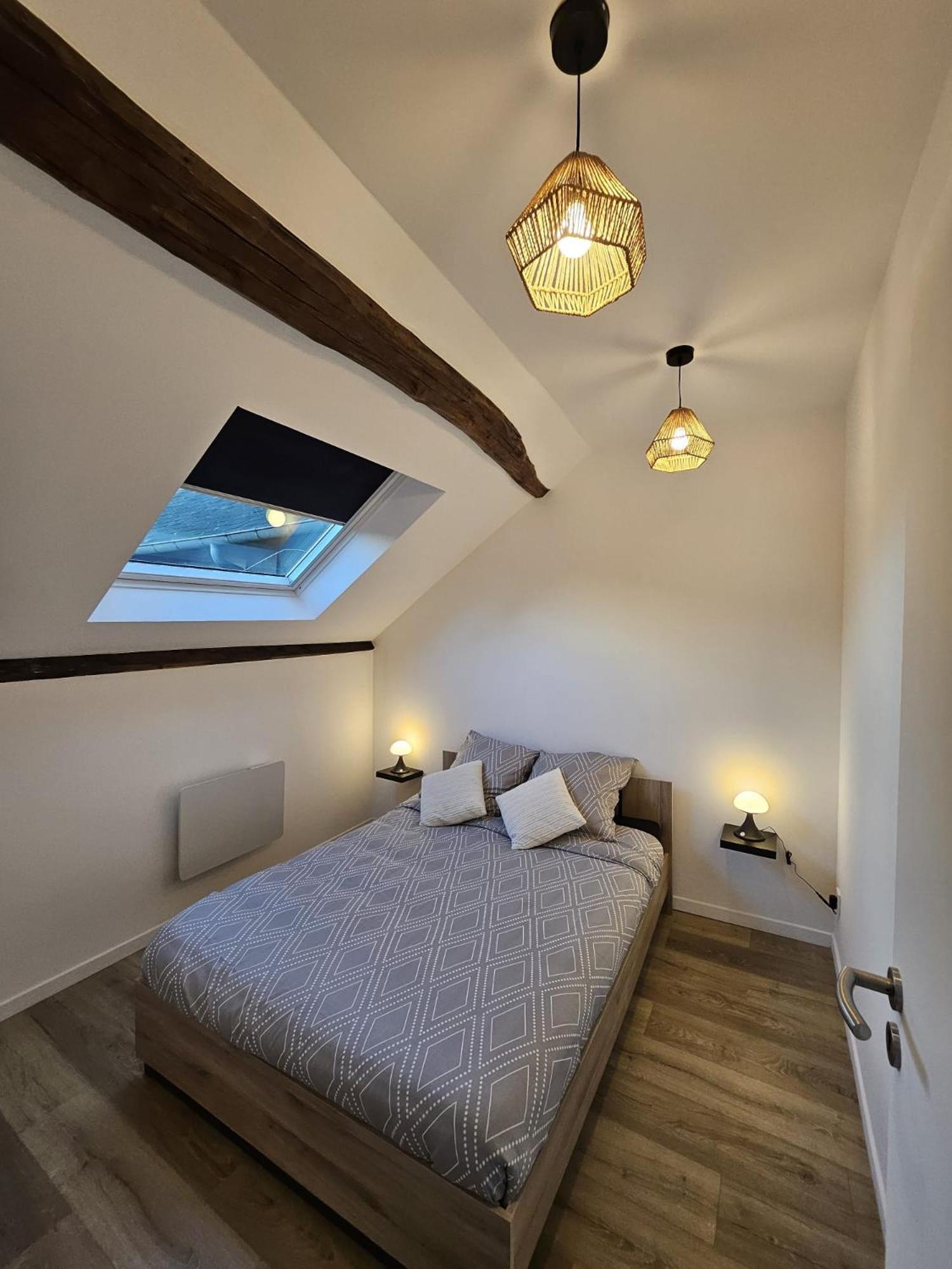 Joli Appartement Mansarde Десиз Экстерьер фото
