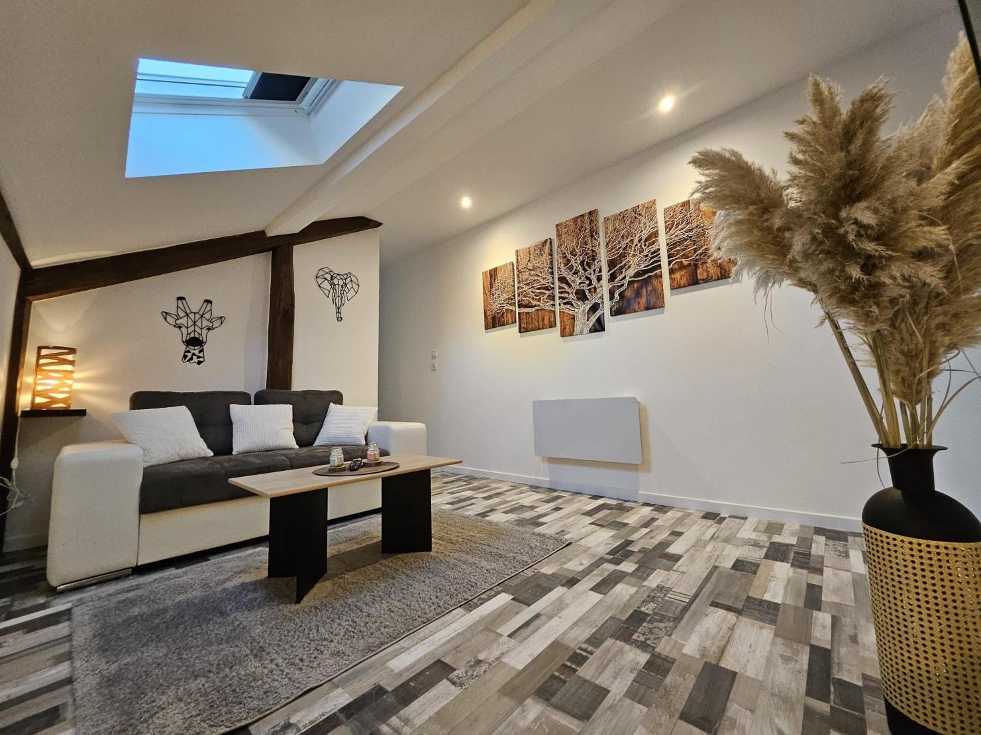 Joli Appartement Mansarde Десиз Экстерьер фото